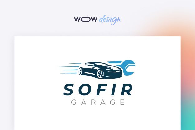 logo design for car service startup company