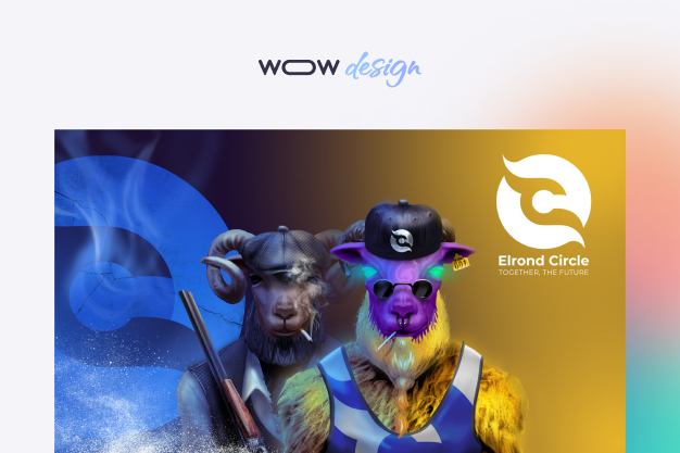 design illustrations nft character black sheep startup project