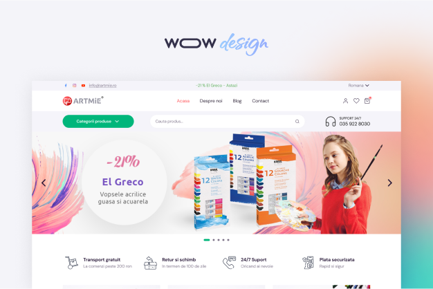 design online store for sale painting, art items